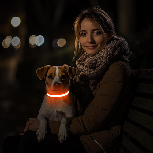 Collar para Perro con Luz LED